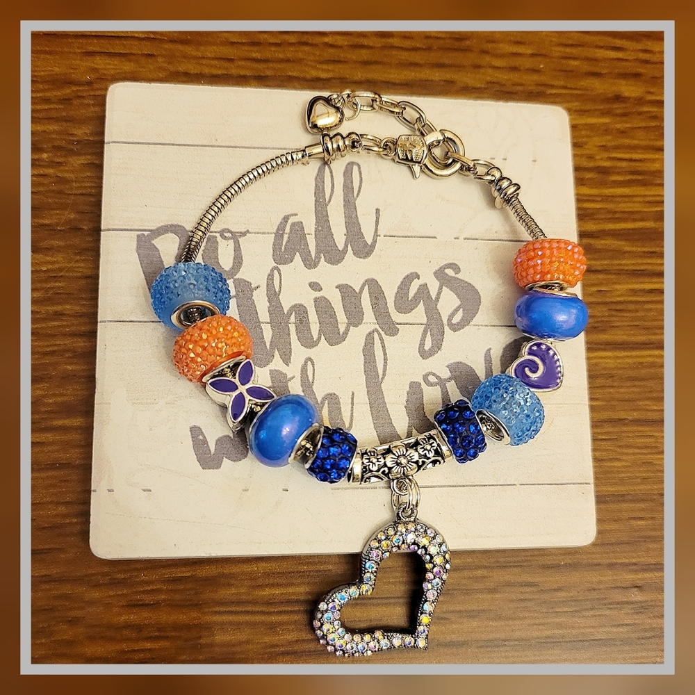 Silver Charm Bracelet
